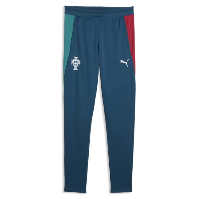 2026-2027 Portugal Training Pants w/ pockets (Ocean Tropic) - Kids-SoccerKits Hub | Buy Soccer Jerseys Online